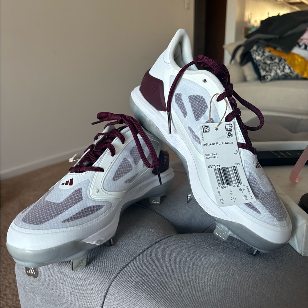 🔥NWT🔥 Adidas Women’s Adizero PureHustle 3 Elite MT Softball Cleats